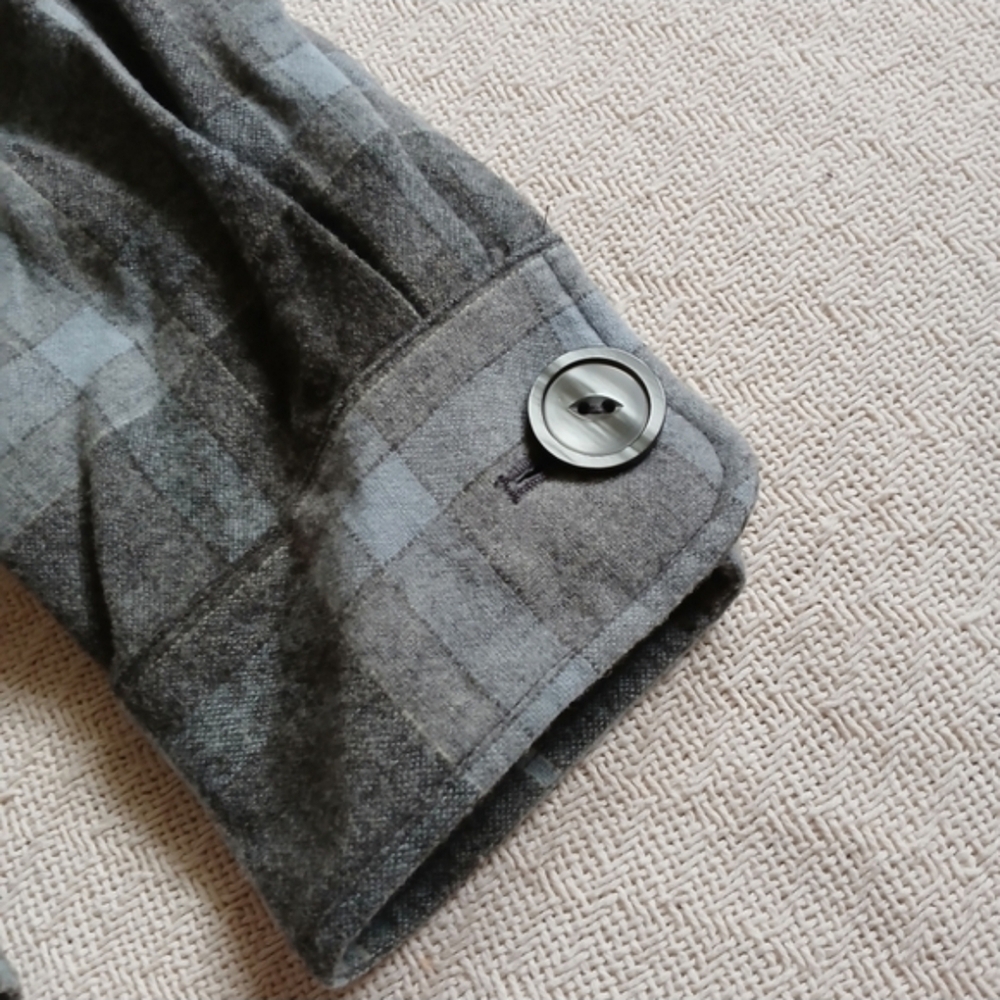 Pendleton Virgin Wool Plaid Button Down Eco Extra… - image 5